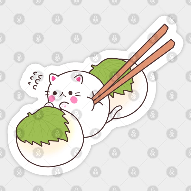 mochi cat Sticker by miriart